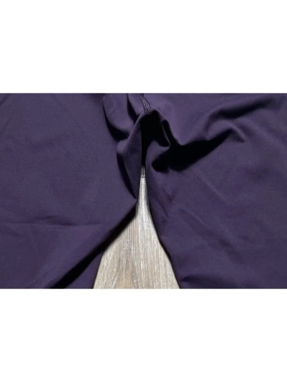 Lululemon In Movement Purple Everlux Cropped Leggings - Women Size 6 *Stained